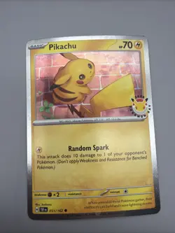 Pikachu 051 /162 Stamped 2026 Pokemon Day 30 Promo TCG - NM-MT And Coin - Image 1