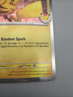 Pikachu 051 /162 Stamped 2026 Pokemon Day 30 Promo TCG - NM-MT And Coin - Image 5