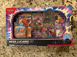 Pokemon TCG Mega Lucario EX Premium Figure Collection Box - Sealed - Image 1