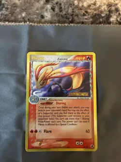 Pokemon Milotic EX Dragon Frontiers Reverse Holo 5/101 Stamped 2006 - Image 1