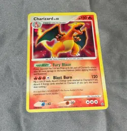 Charizard 3/132 Secret Wonders Holo Rare Pokemon Diamond & Pearl - Image 1