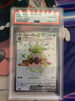 Pokemon TCG Forretress EX Scarlet & Violet Paldea Evolved Holo 230/193 PSA 10 - Image 1