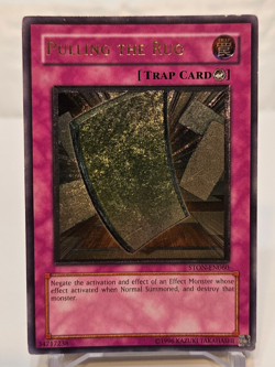 Ultimate Rare Pulling the Rug STON-EN060 Unlimited Yugioh 1048 - Image 1