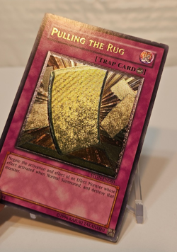 Ultimate Rare Pulling the Rug STON-EN060 Unlimited Yugioh 1048 - Image 4