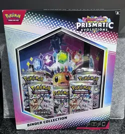 POKEMON TCG SCARLET & VIOLET PRISMATIC EVOLUTIONS BINDER COLLECTION SEALED - Image 1