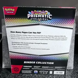 POKEMON TCG SCARLET & VIOLET PRISMATIC EVOLUTIONS BINDER COLLECTION SEALED - Image 2