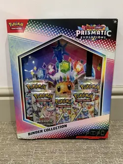 POKEMON TCG SCARLET & VIOLET PRISMATIC EVOLUTIONS BINDER COLLECTION SEALED - Image 1