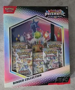 POKEMON TCG SCARLET & VIOLET PRISMATIC EVOLUTIONS BINDER COLLECTION SEALED - Image 1