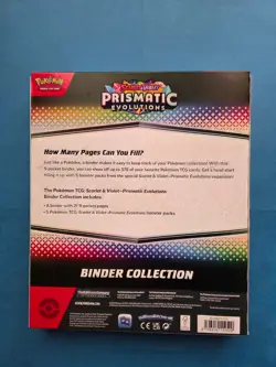 POKEMON TCG SCARLET & VIOLET PRISMATIC EVOLUTIONS BINDER COLLECTION SEALED - Image 3