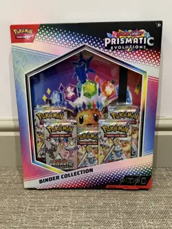 POKEMON TCG SCARLET & VIOLET PRISMATIC EVOLUTIONS BINDER COLLECTION SEALED - Image 1