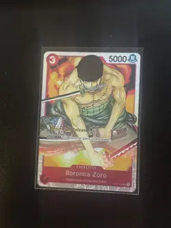 Roronoa Zoro ST01-013 Super Pre-Release Starter Deck 1: Straw Hat Crew Foil - Image 1