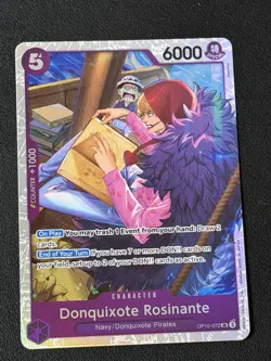 One Piece CCG - Donquixote Rosinante OP10-072 SR Foil - Royal Blood - Image 1