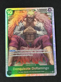 Donquixote Doflamingo OP04-031 - SR - Kingdoms of Intrigue - One Piece TCG NM/M - Image 1