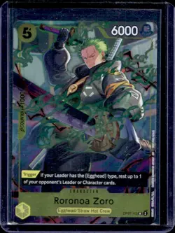 2024 One Piece Day Dalls 2025 Roronoa Zoro Uncommon #OP07-113 - Image 1