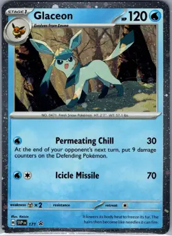 Glaceon - (Cosmos Holo) SVP 171 SV: Scarlet & Violet Promo - Pokemon Card - NM - Image 1