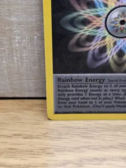 Rainbow Energy 80/82 Team Rocket Non-Holo Rare Pokemon Card TCG - Image 5