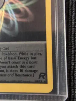 Pokemon TCG Rainbow Energy Team Rocket 80/82 1st Edition Non-Holo Rare NM - Image 4