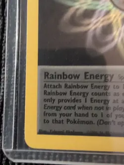 Pokemon TCG Rainbow Energy Team Rocket 80/82 1st Edition Non-Holo Rare NM - Image 5