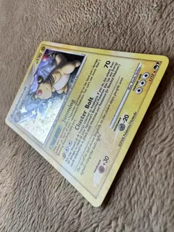 2008 Pokemon TCG POP Series 7 Ampharos Holo Rare 1/17 LP MP - Image 5