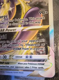 Pokemon Mewtwo VSTAR GG44/GG70 Crown Zenith Galarian Gallery Holo Ultra Rare NM - Image 5