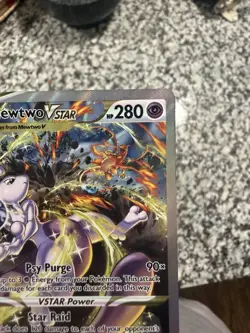 Pokemon TCG Mewtwo VSTAR GG44/GG70 Crown Zenith: Galarian Gallery Holo NM - Image 3