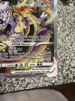 Pokemon TCG Mewtwo VSTAR GG44/GG70 Crown Zenith: Galarian Gallery Holo NM - Image 4
