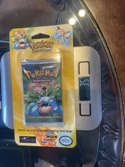 Pokemon 1999 WOTC Base Set Unlimited Booster Blister Pack Venusaur Vintage - Image 1