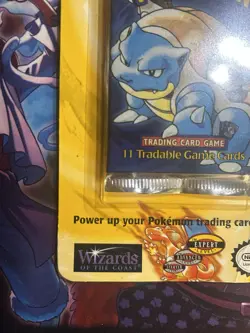1999 POKEMON BASE SET BLISTER BOOSTER PACK POSSIBLE SHADOWLESS BLASTOISE WOTC - Image 5
