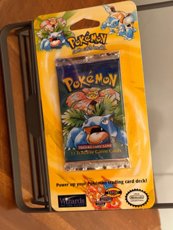 Vintage FACTORY SEALED 1999 Pokemon Blister Pack Venusaur Art, ShadowlessU WOTC - Image 1