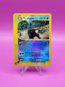 Pokemon TCG Feraligatr Reverse Holo Card 47/165 Expedition Base Set - Image 1