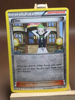HP Cilan 86/99 Next Destinies Reverse Holo Pokemon TCG Card - Image 1