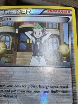 HP Cilan 86/99 Next Destinies Reverse Holo Pokemon TCG Card - Image 2