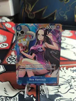 Boa Hancock OP01-078 Alt Art PRB 01 One Piece Card Game NM English - Image 1