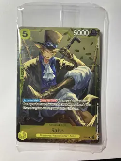 Sabo (Tin Pack Set Vol. 2) P-073 One Piece Promotion Cards Foil (*Sealed*) NM - Image 1