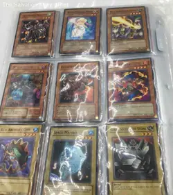 Yu-Gi-Oh! Japanese Manga Series Trading Card Game In Protector Sleeve Lot - Image 1