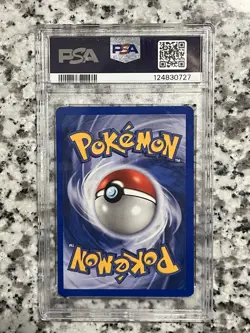 2001 Suicune Neo Revelation 1st Edition Non-Holo Card 27/64 PSA 8 - Image 2