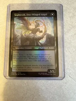 MTG Foil | Sephiroth Fabled Soldier, Final Fantasy VII , unplayed - Image 2
