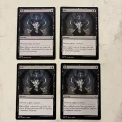 Magic the Gathering MTG Fell Play Set Of 4 - Image 1