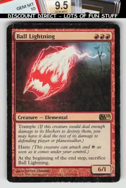 Magic_the_gathering Magic 2010 (M10) Ball Lightning - Image 1