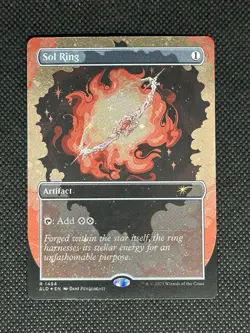 MTG Sol Ring (1494) (Galaxy Foil) Secret Lair: Through The Worm Hole - Image 1