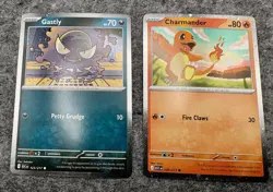 Pokemon TCG Charmander 020/217 & Gastly 123/217 Cosmo Holo Promos Ascended Heros - Image 1