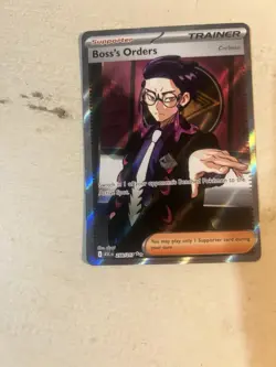 Boss’s Orders 256/217 Ultra Rare Full Art Pokemon TCG Ascended Heroes NM - Image 2