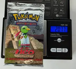 POKEMON VINTAGE WOTC NEO DISCOVERY UNLIMITED BOOSTER PACK XATU - READ - Image 1