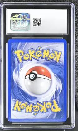 CGC 8 Larvitar 2007 Mysterious Treasures 87/123 Reverse Holo Pokemon Card - Image 2