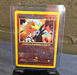 Pokemon Entei Wizards Of The Coast WOTC Black Star Promo 34 Reverse Holofoil NM - Image 1