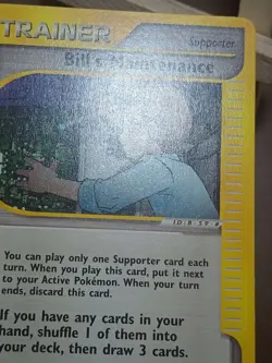 eReader HP Bill's Maintenance - 137/165 Expedition Base Set - Trainer - Pokemon - Image 4