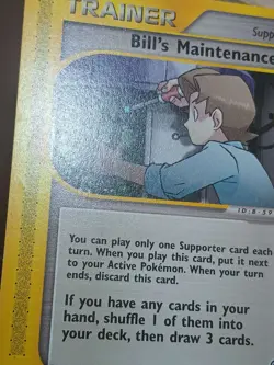eReader HP Bill's Maintenance - 137/165 Expedition Base Set - Trainer - Pokemon - Image 5