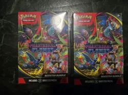 Phantasmal Flames Booster Bundle Pokemon TCG Sealed Same Day Ship Lot of 2 - Image 1
