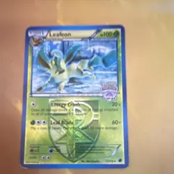 Pokemon Leafeon 011/116 Promo Reverse Holo Stage 1 100HP League & Championship - Image 1