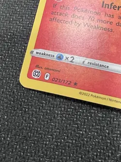 Moltres Cosmos Holo 021/172 Brilliant Stars Pokemon TCG - Image 4